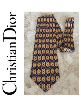 Vintage Christian Dior 100% Silk Tie
